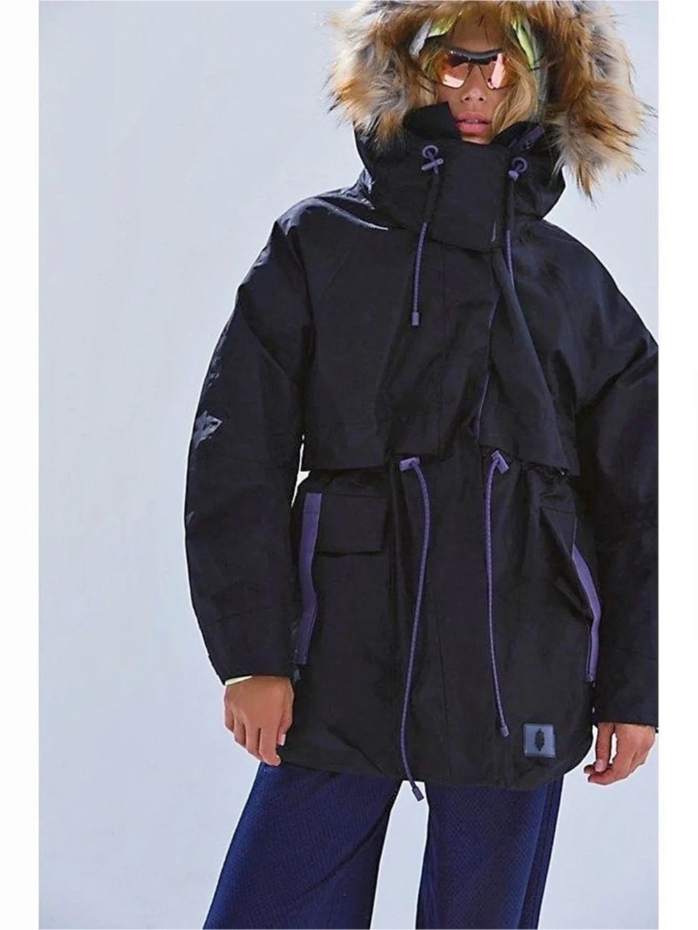 Free People FP Movement Cloud Cover Systems Outer Shell Parka Ski Snow Small